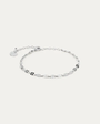 BY•L – ÖRK FÍNLEGT ARMBAND - RHODIUM