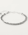 BY•L – ROPE VINTAGE HERRAR ARMBAND - RHODIUM