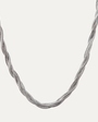 BY•L – ROPE VINTAGE HERRAR HÁLSKEÐJA - RHODIUM