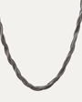 BY•L – ROPE VINTAGE HERRAR HÁLSKEÐJA – SVÖRT