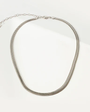 BY•L – SPINE HÁLSKEÐJA MEÐ FLÉTTU - RHODIUM