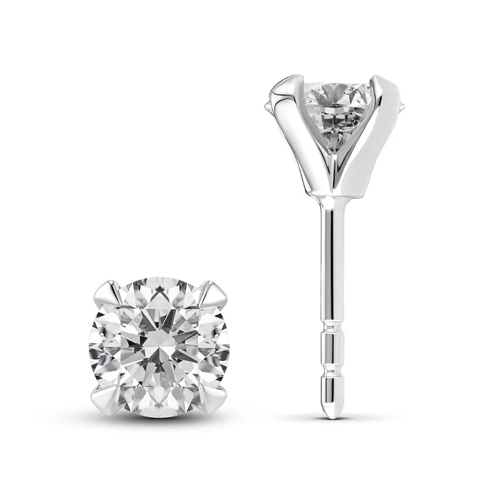 Sif Jakobs – Eyrnalokkar Solitaire Venice – 14 kt gull – Lab grown demantar – SÉRPÖNTUN