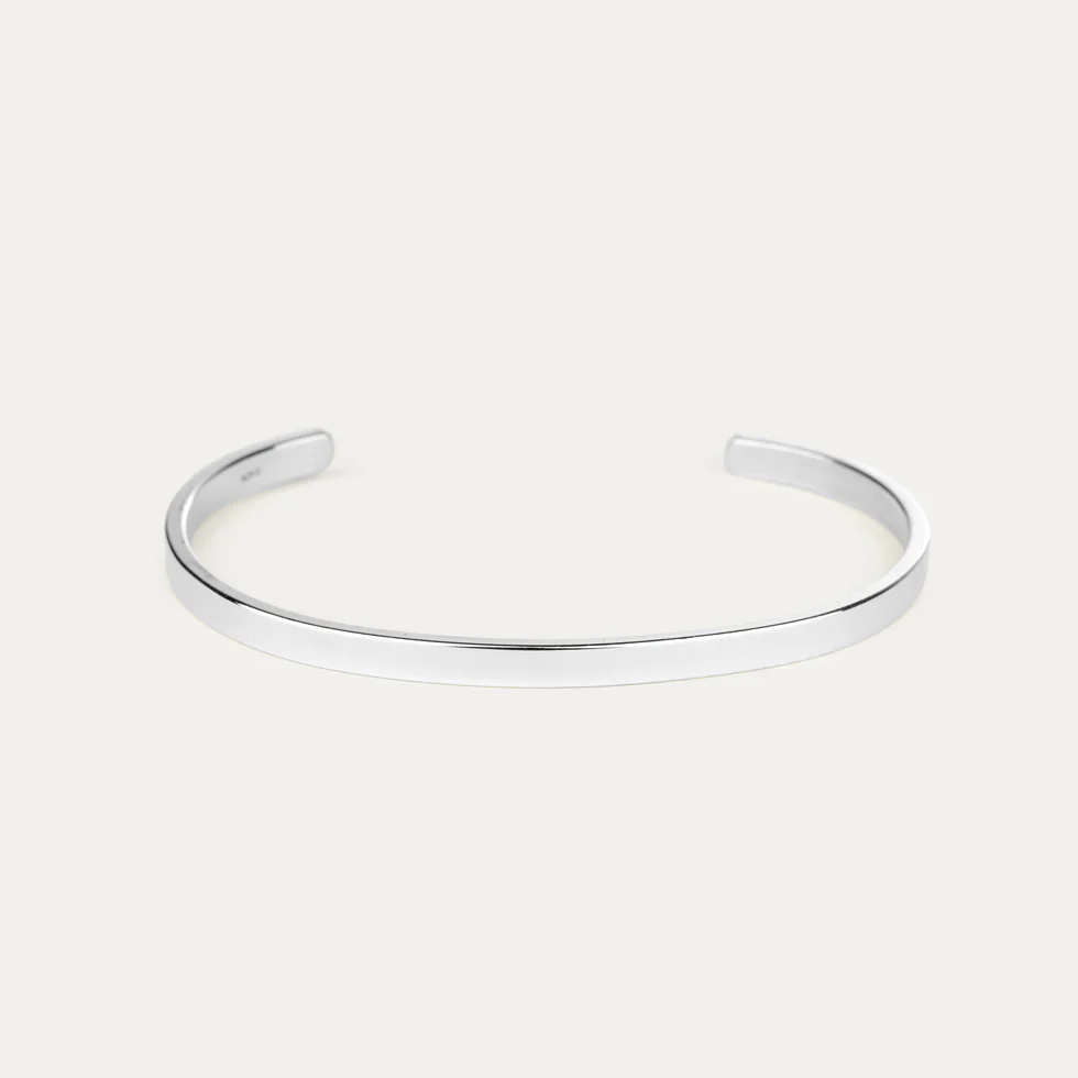 BY•L – STORMUR CUFF ARMBAND - RHODIUM