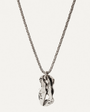 BY•L – STORMUR RECTANGLE HÁLSMEN STÆRRA - RHODIUM