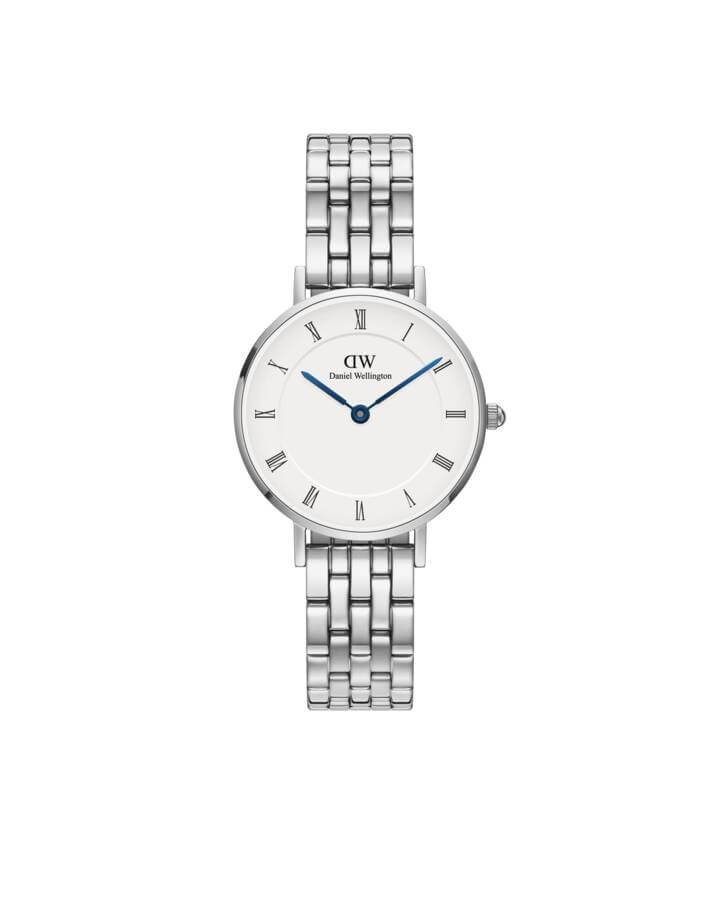 Daniel Wellington – PETITE ROMAN NUMERALS 5-LINK SILVER - 28 mm