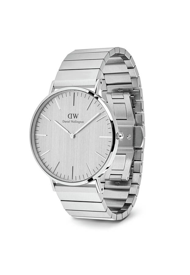 Daniel Wellington – Classic Piano Link Silver Unitone – 40 mm