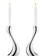 Georg Jensen Cobra kertastjakar 2 stk 20 cm