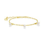 BYLOVISA – HAF – FÍNT ARMBAND 3 PERLUR