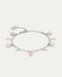 Haf Pink armband - Bleikar perlur & Rose Quartz