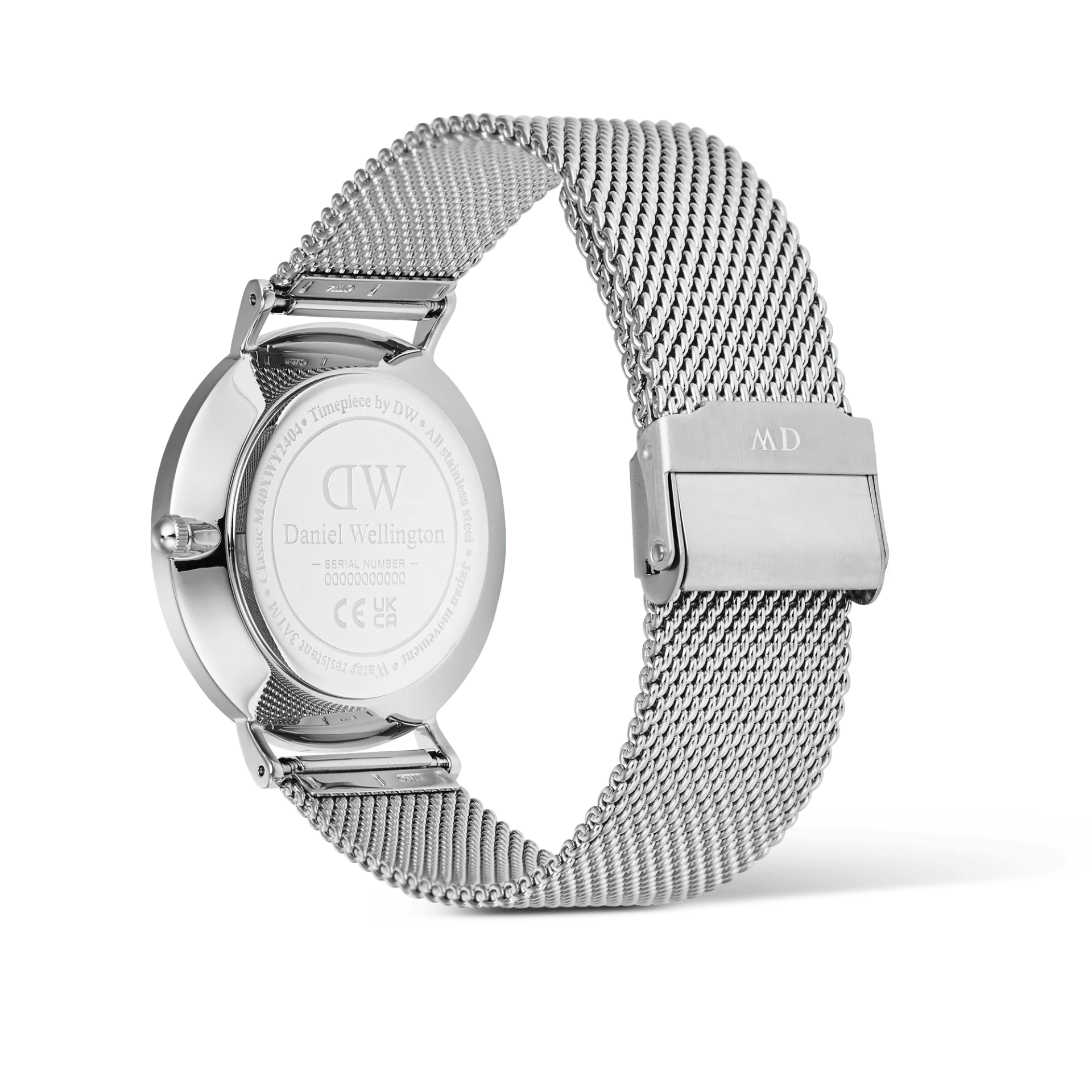 DANIEL WELLINGTON 40 mm Classic Day Display Sterling Champagne