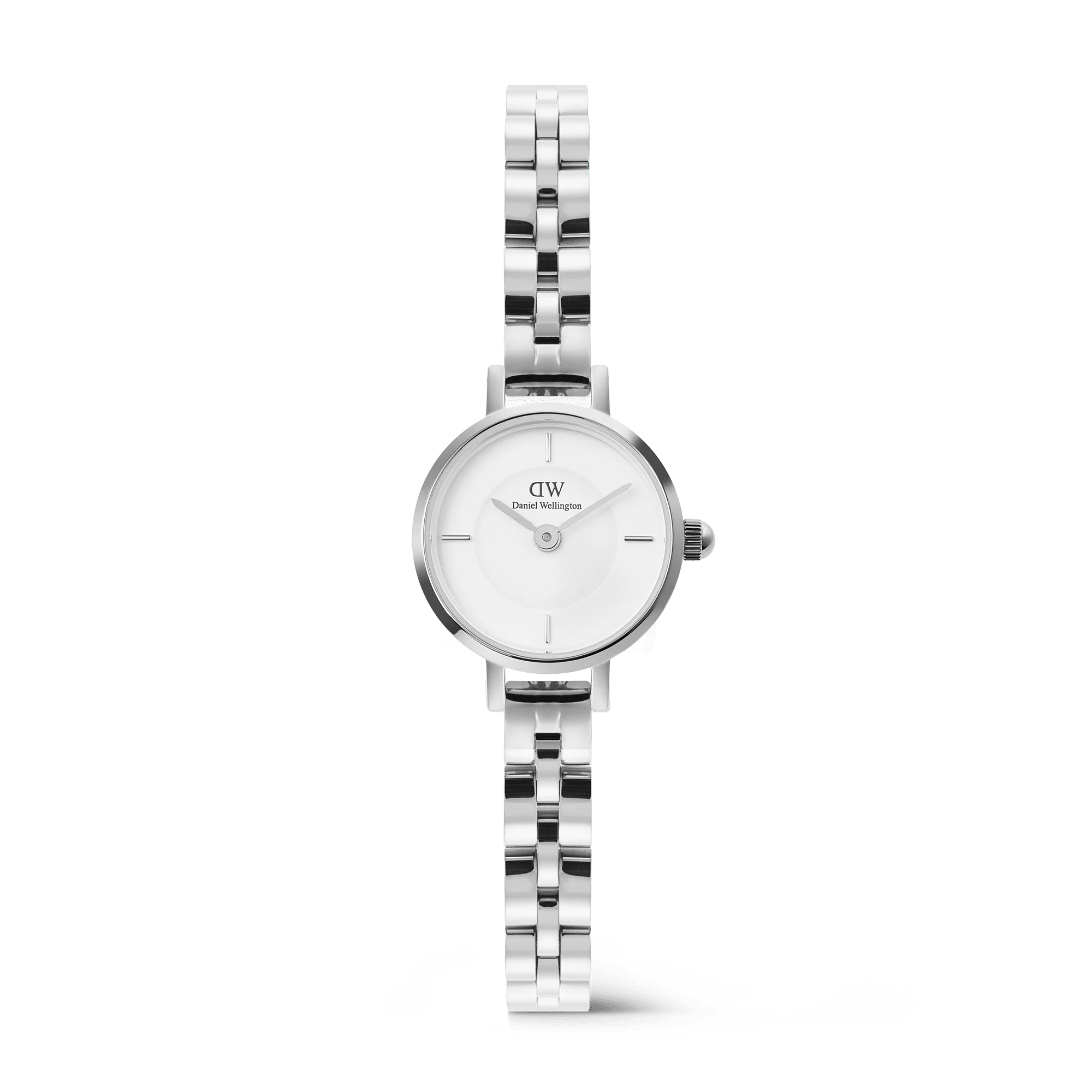 Daniel Wellington – Petite Mini Arch 3-link White Silver - 19mm
