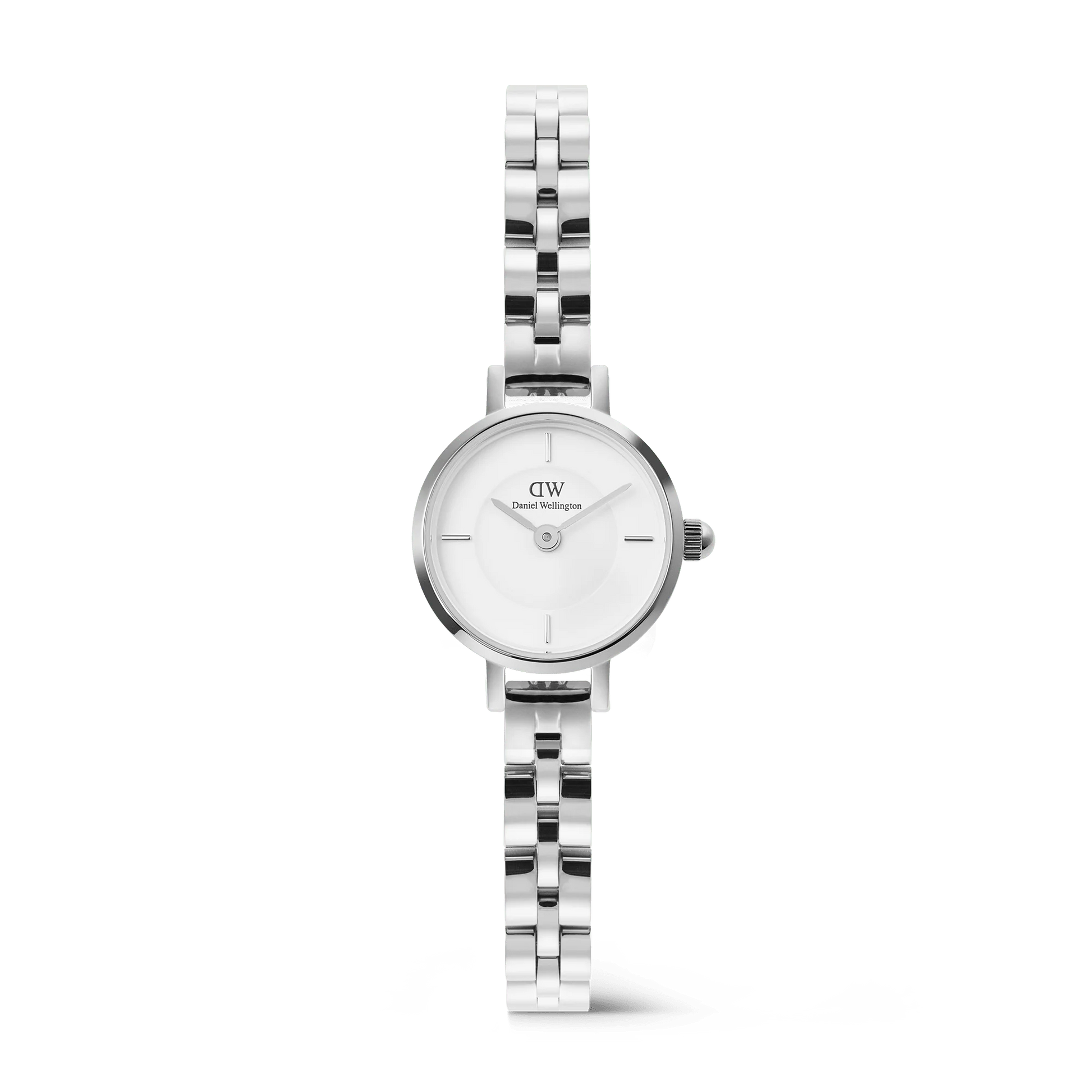 Daniel Wellington – Petite Mini Arch 3-link White Silver - 19mm
