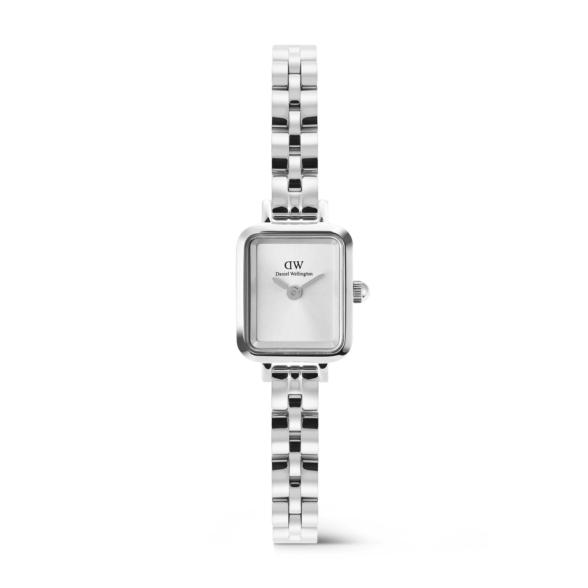 Daniel Wellington – Quadro Mini Arch 3-link White Sunray Silver – 15,4 x 18,2mm