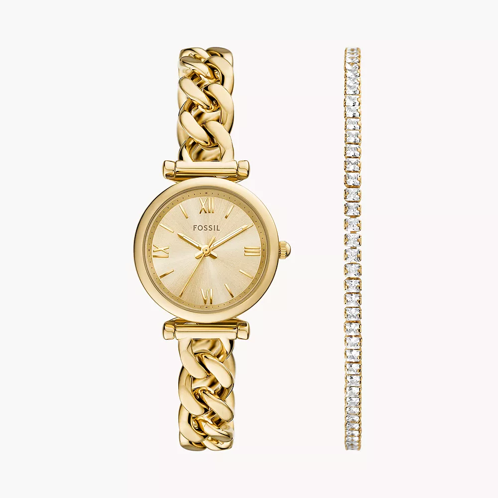 FOSSIL – DÖMUÚR – CARLIE GJAFASETT