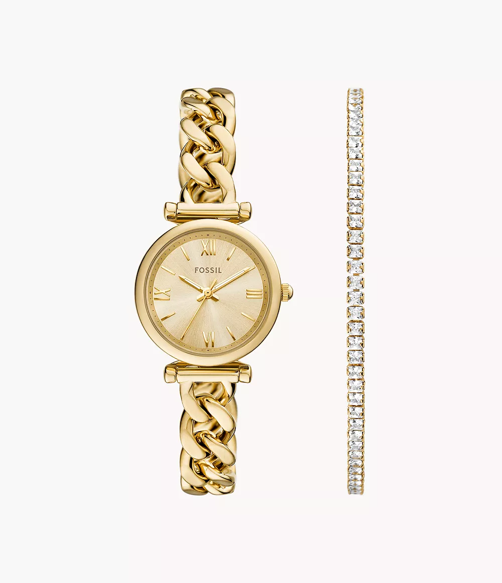 FOSSIL – DÖMUÚR – CARLIE GJAFASETT