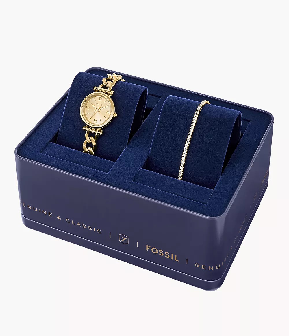FOSSIL – DÖMUÚR – CARLIE GJAFASETT