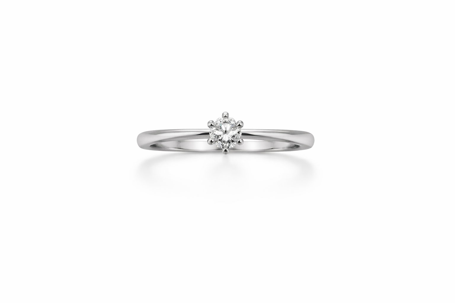 GULLHRINGUR – 14 KT – DEM 0,30 ct