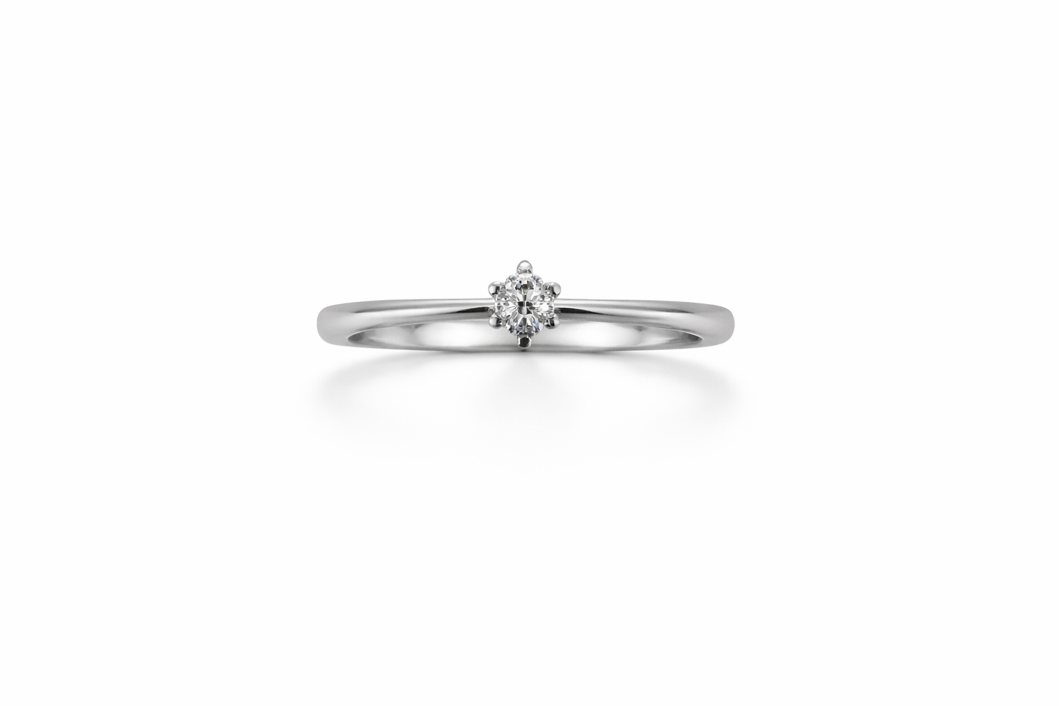 GULLHRINGUR – 14 KT – DEM 0,20 ct
