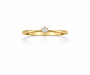 GULLHRINGUR – 14 KT – DEM 0,15 ct
