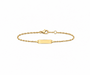 9 kt GULL – ARMBAND – ÁLETRUN