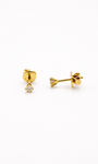 GULLEYRNALOKKAR – 14 KT – DEM 0,15 ct