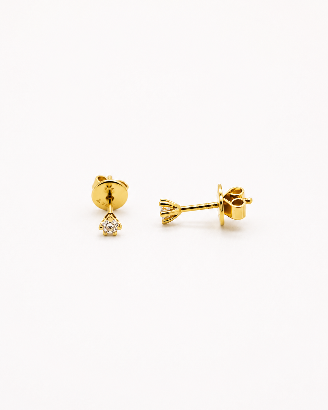 GULLEYRNALOKKAR – 14 KT – DEM 0,10 ct