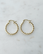 BYLOVISA – KAÐALL – EYRNALOKKAR 20 MM