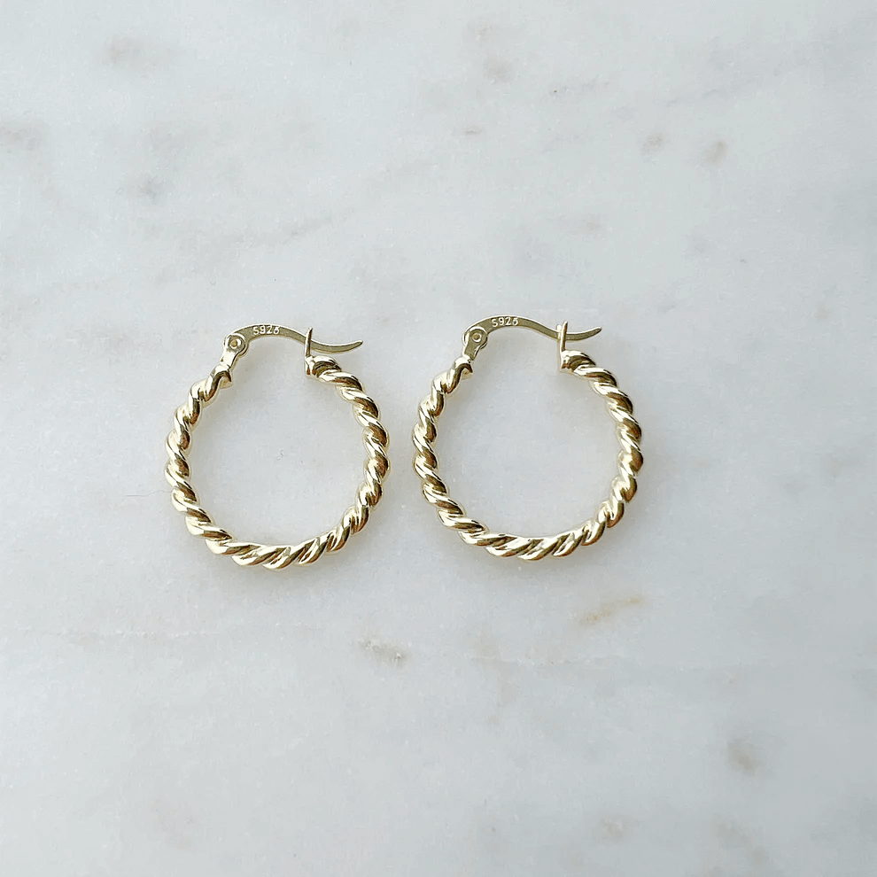 BYLOVISA – KAÐALL – EYRNALOKKAR 20 MM