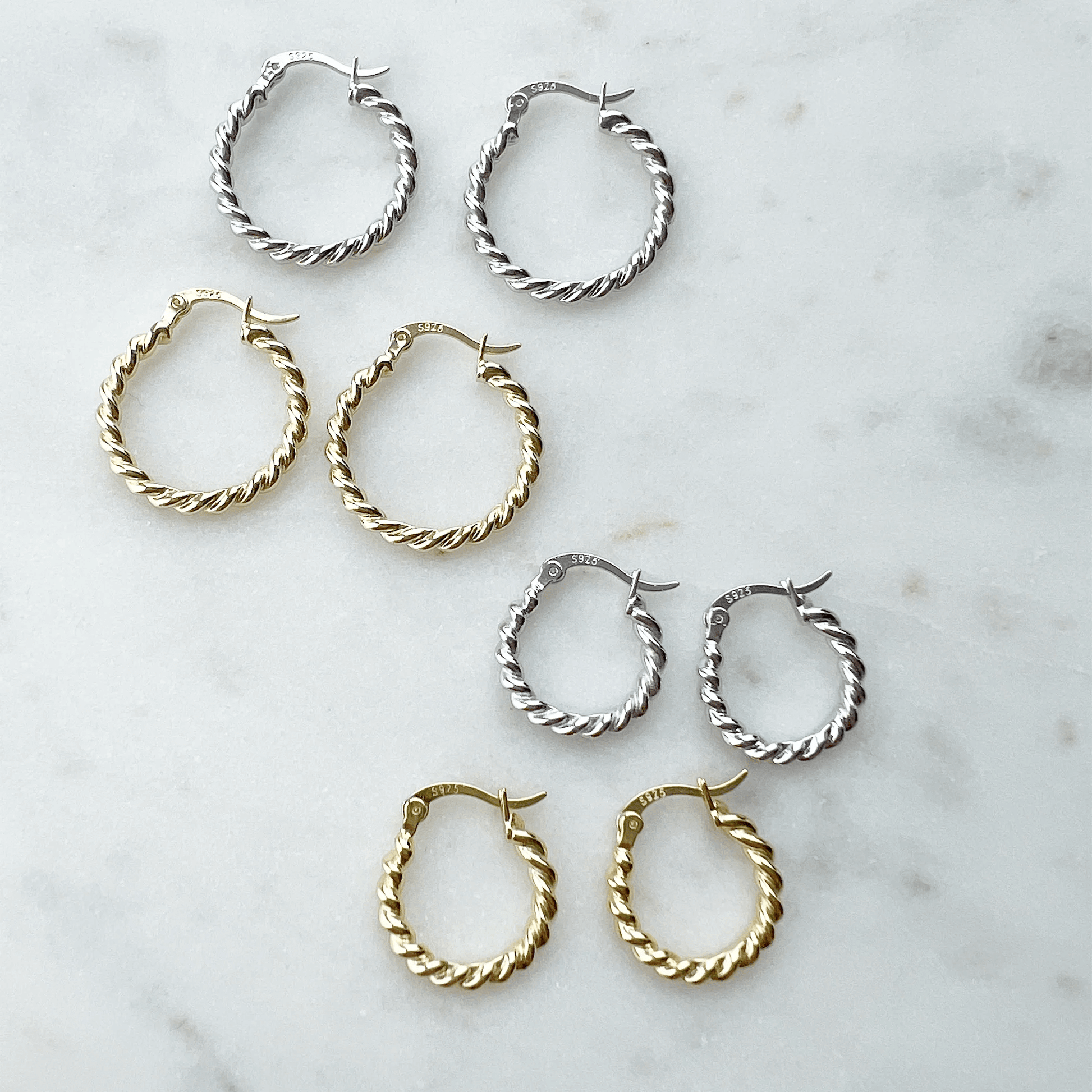 BYLOVISA – KAÐALL – EYRNALOKKAR 15 MM