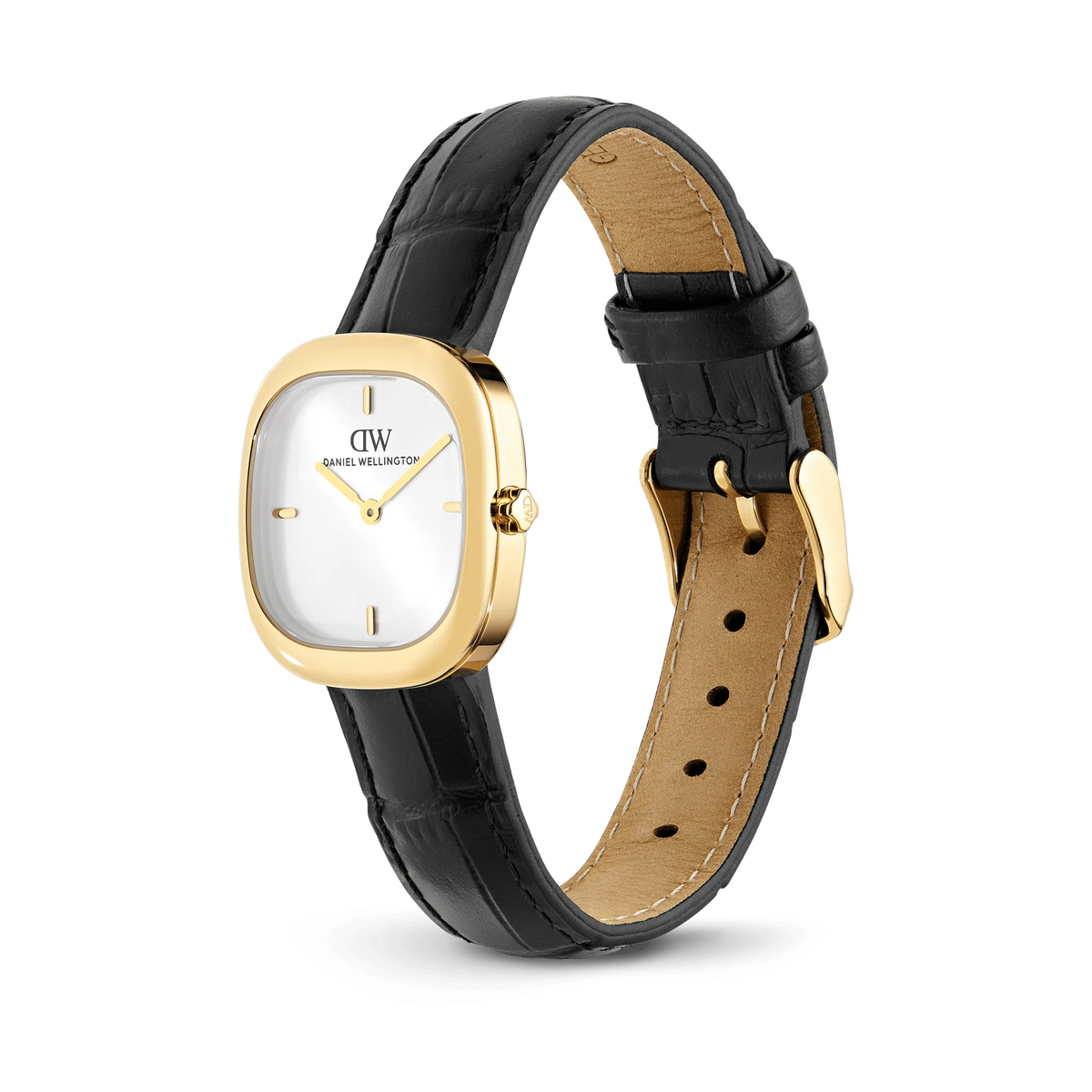 Corta Black-Croc Gold