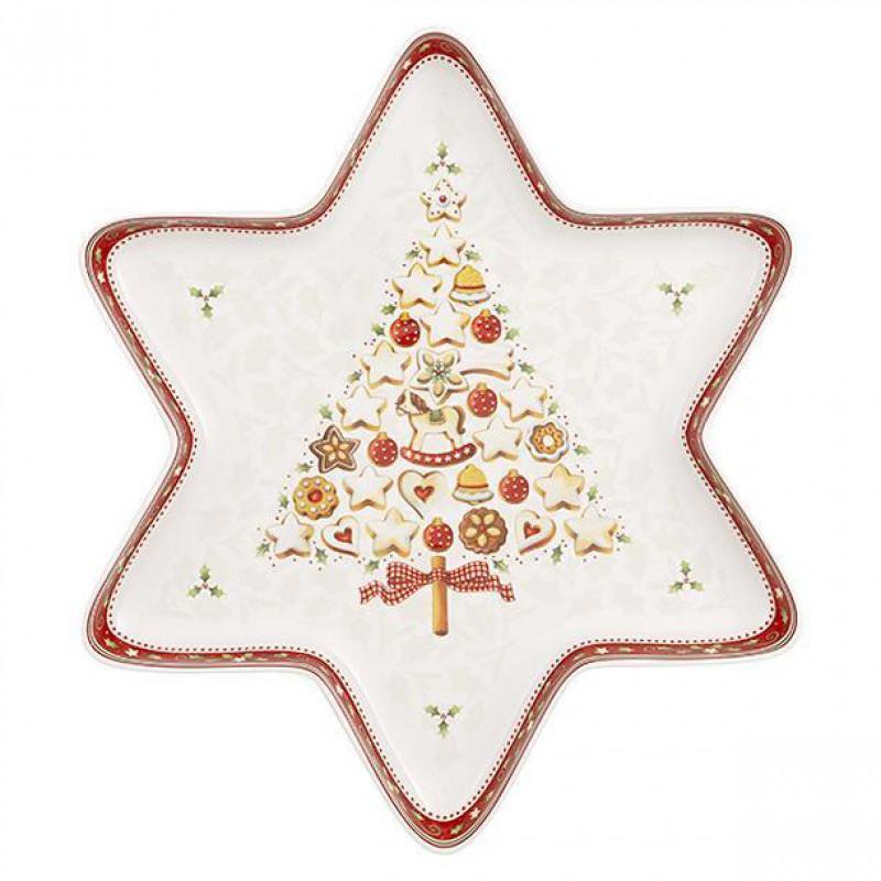 Villeroy & Boch Winter Bakery jólaskál stór, stjarna