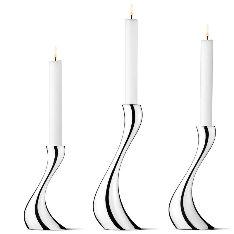Georg Jensen Cobra kertastjakar 3 stk