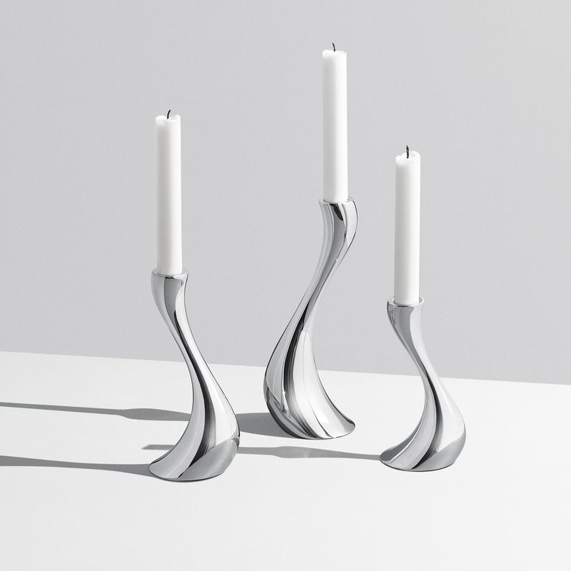 Georg Jensen Cobra kertastjakar 3 stk