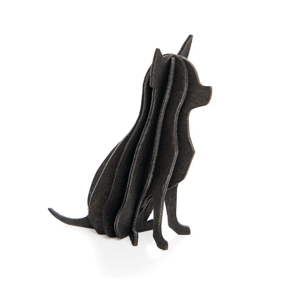 Svartur Chihuahua - 6 cm