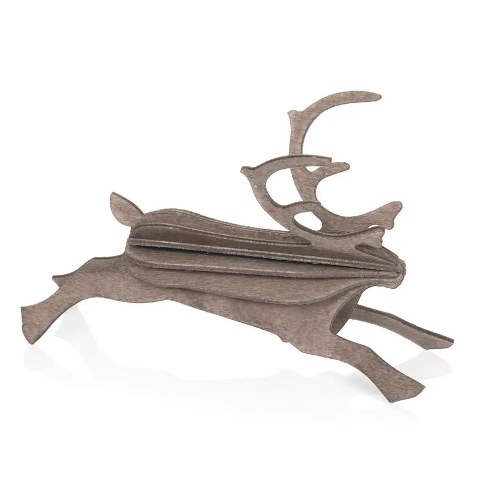 Grátt hreindýr - 8 cm