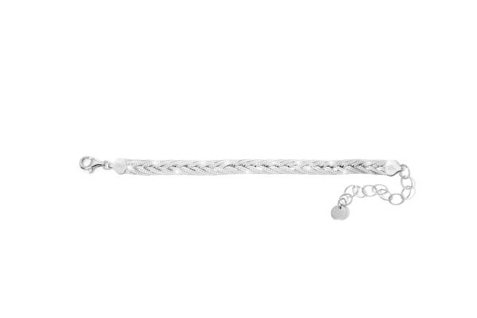 ByLovisa fiskiflétta rhodium 6 mm 