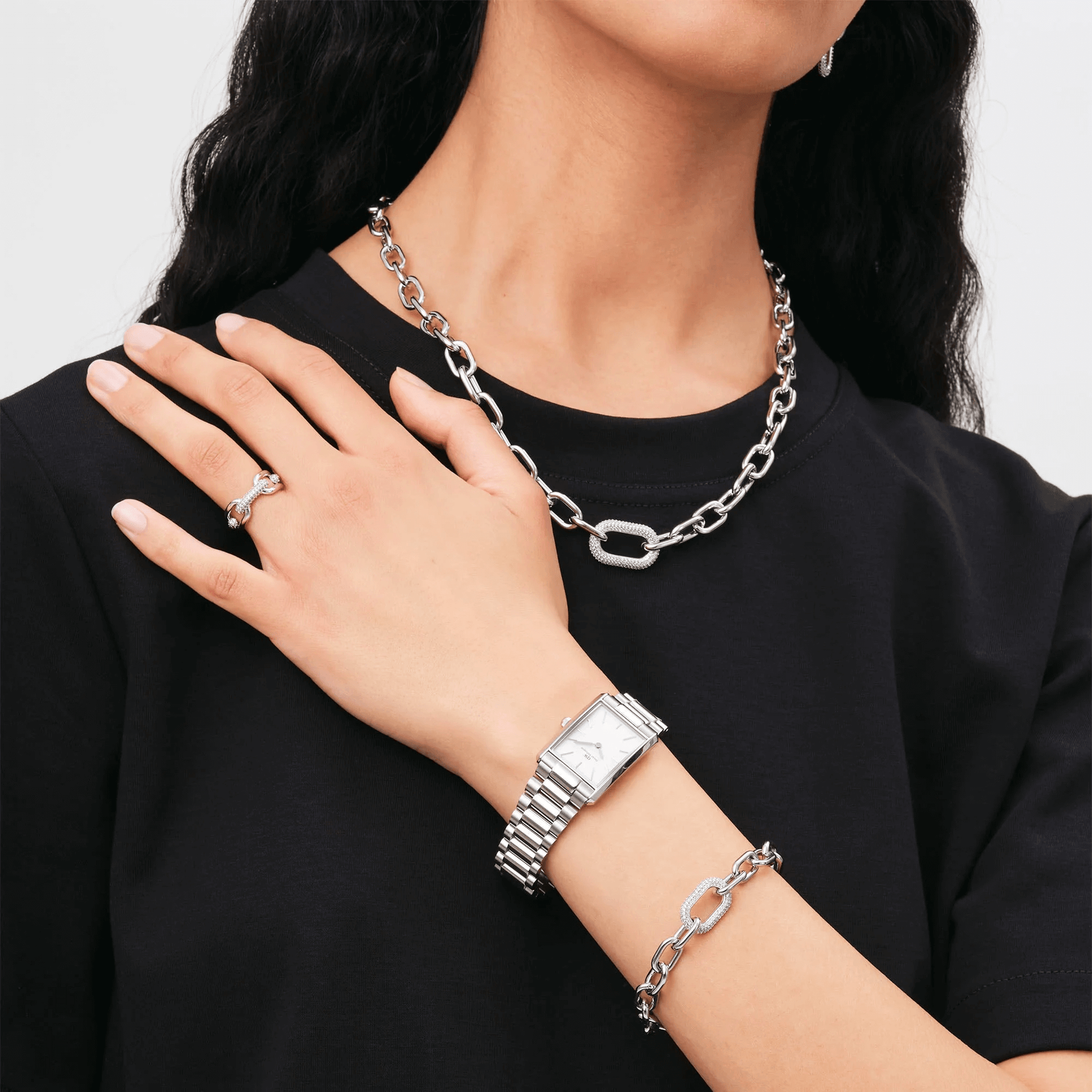 Daniel Wellington – BOUND 3-LINK SILVER