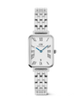 Daniel Wellington – Quadro Roman Numerals Date 5-link Silver