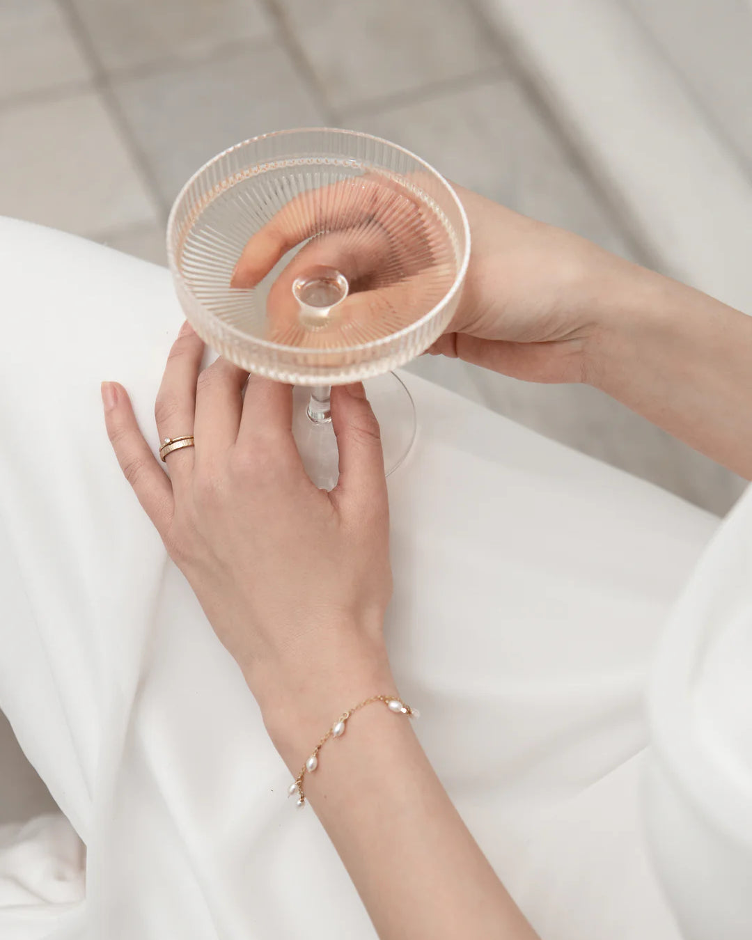Teardrop Pearl Bracelet
