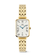 Daniel Wellington – Quadro Roman Numerals Date 5-link Gold