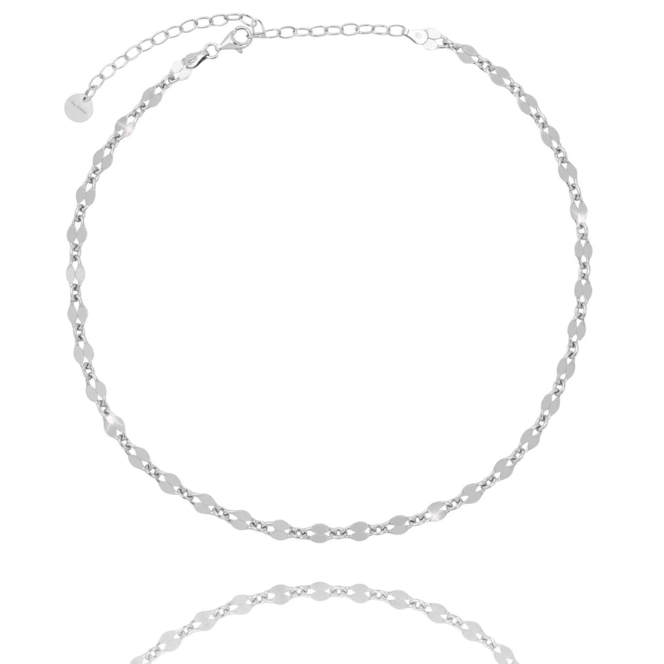 BYLOVISA – ÖRK KEÐJA – SILFUR - GRÓF