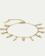 BY•L – Örkörk armband m/ 11x arkir - gyllt
