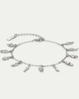 BY•L – Örkörk armband m/ 11x arkir - rhodium