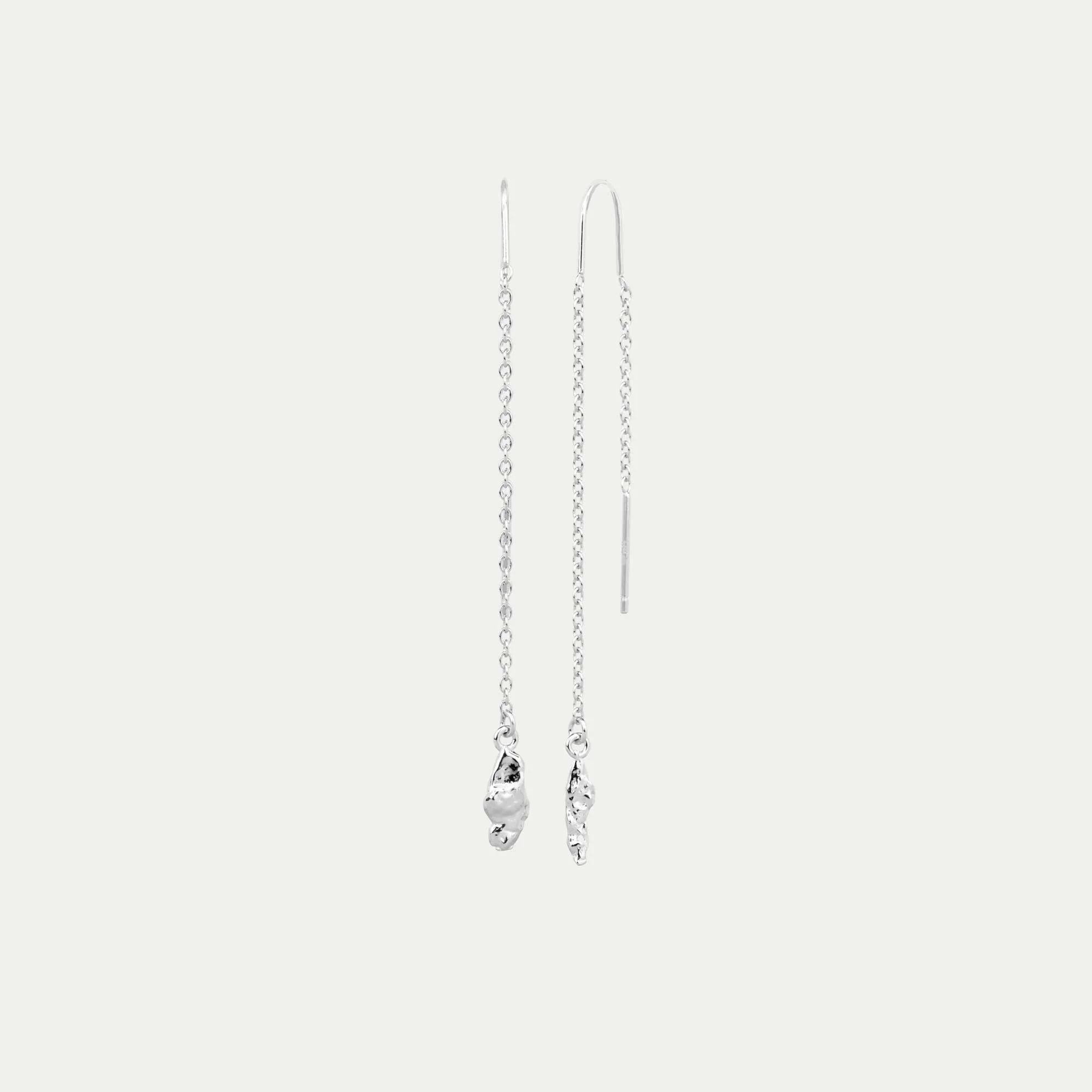 BY•L – Örkörk eyrnalokkar threaders með 1x örk - rhodium