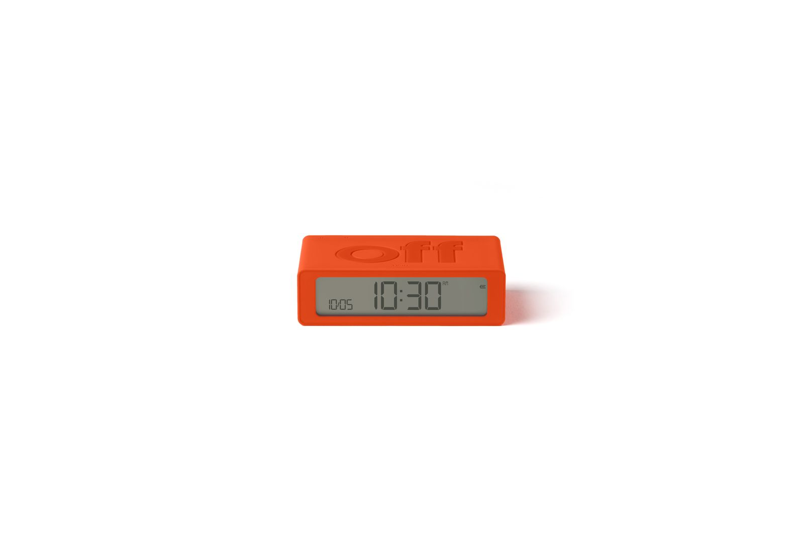Lexon vekjaraklukka Orange lítil