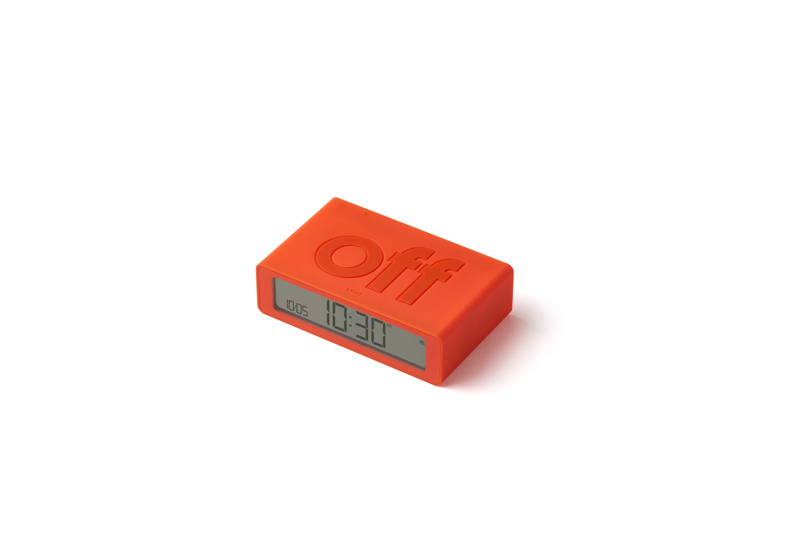 Lexon vekjaraklukka Orange lítil
