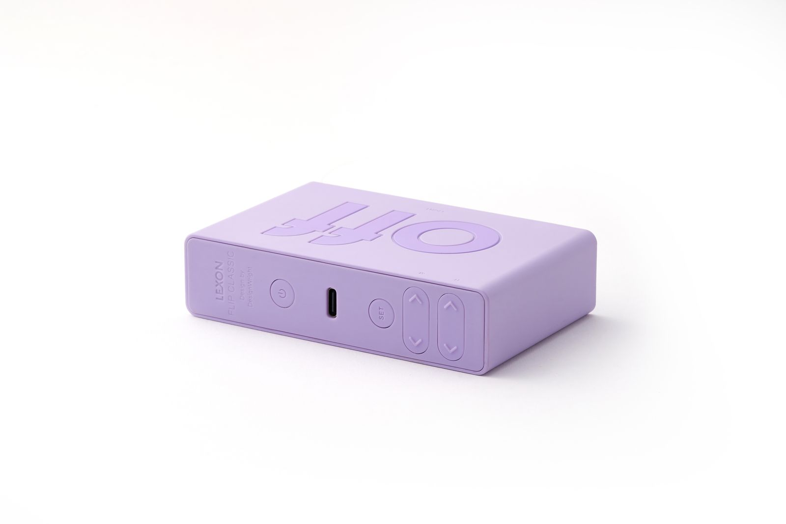 Lexon vekjaraklukka Lilac stór