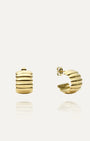 Chic Ribbed Earrings