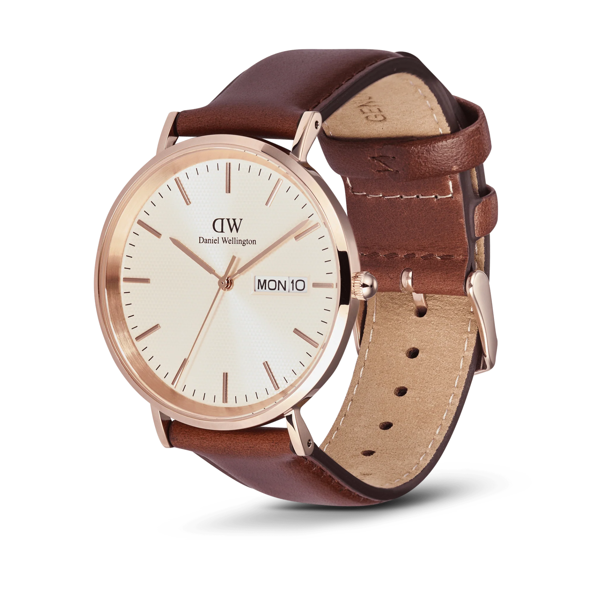 DANIEL WELLINGTON 40 mm Classic Day Display St Mawes Rose Gold Champagne
