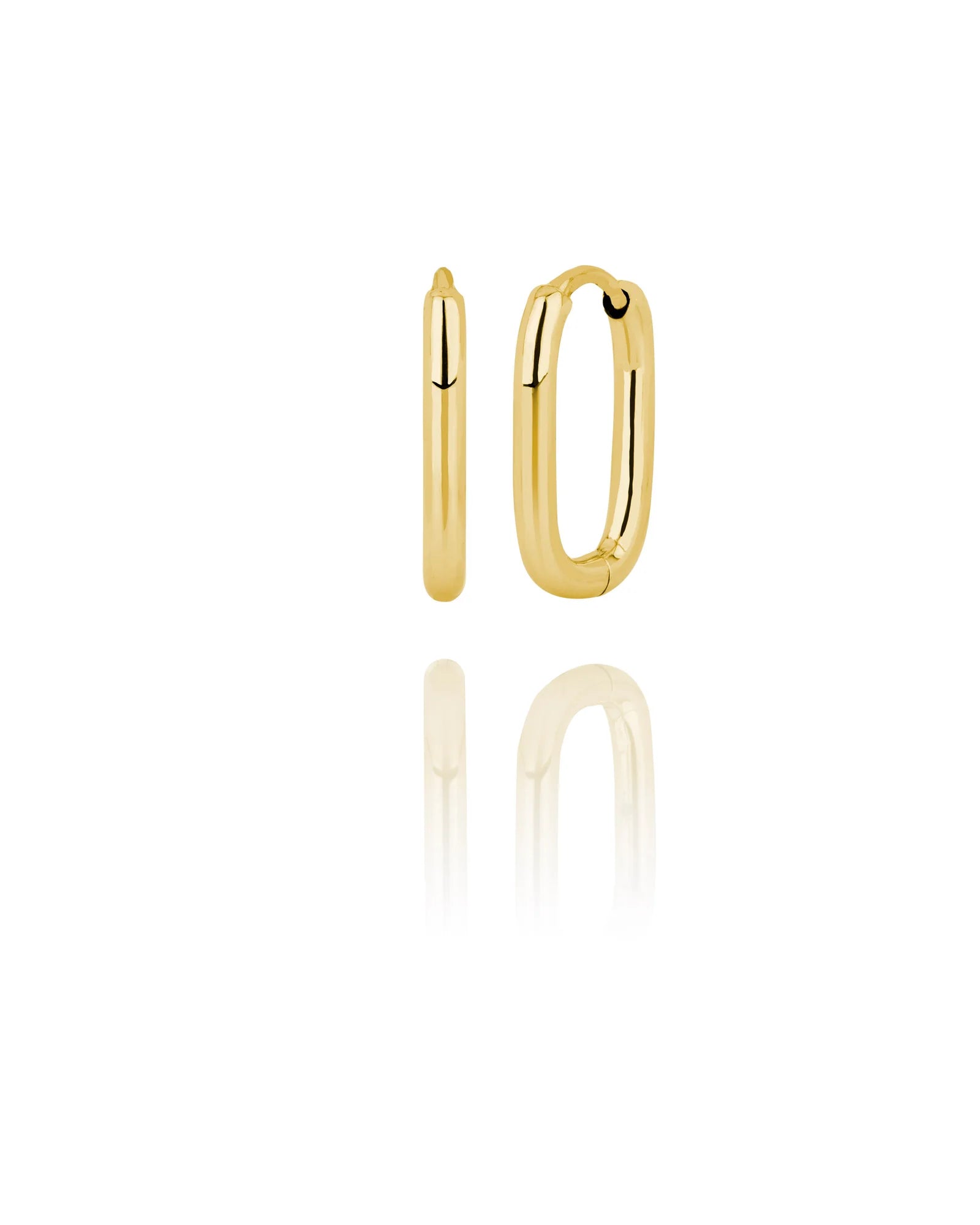 Golden Frame Hoops (gyllt stál)